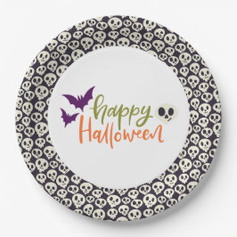 Fun Skulls Halloween-Party Paper Teller