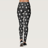Fun Skulls Muster Leggings (Rückseite)