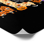Fun Slp Halloween Kostüm Pumpkin Fall Skelett Poster (Ecke)