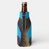 Fun Small Mouth Bass und Name Flaschenkühler (Flasche Rückseite)