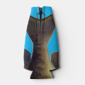 Fun Small Mouth Bass und Name Flaschenkühler (Rückseite)