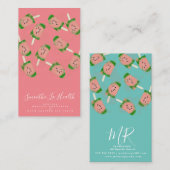 Fun Smoothie Milk Shake Frucht und Eiscreme Shop Visitenkarte (Vorne/Hinten)