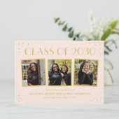 Fun Snapshots - Editable Color Abschluss Einladung (Stehend Vorderseite)