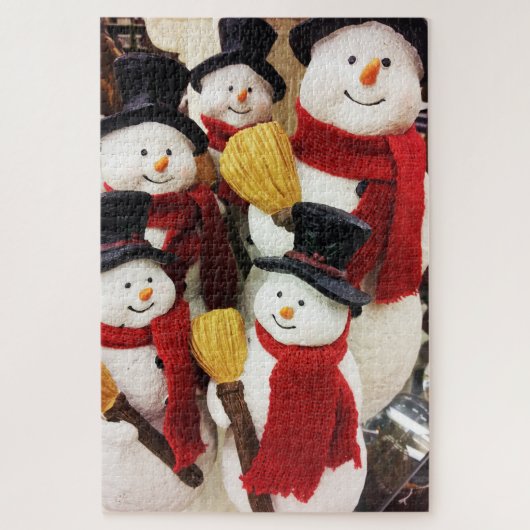 Fun Snowman Christmas Puzzle (Vertikal)