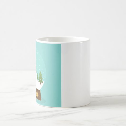 FUN! Snowman-Tasse - Personalisiert - Name hinzufü Kaffeetasse (Mittel)