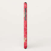 Fun Snowman und Rentier Weihnachten iPhone Case (Hinten/Links)