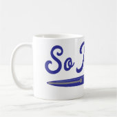 Fun so Mighty Author Pen Writer Design Kaffeetasse (Links)