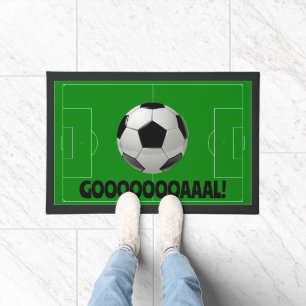 Fun Soccer Ball + Green Pitch GOAL! (Football) Fußmatte