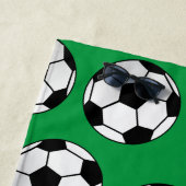 Fun Soccer Balls Personalisiert Strandtuch (Beispiel)