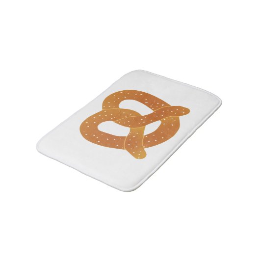 Fun Soft Pretzel Badematte (Schrägansicht)