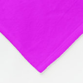 Fun SOFTBALL Bright Black Athletic Stripes Fleecedecke (Ecke)