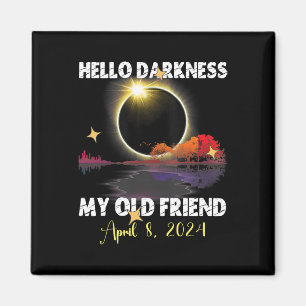Fun Solare Eclipse 2024 für 8. April 2024 Solar Ec Magnet