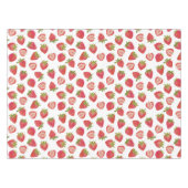 Fun Sommer Erdbeermuster Tischdecke (Vorderseite (Horizontal))