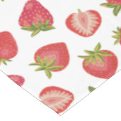Fun Sommer Erdbeermuster Tischdecke (Schrägansicht)