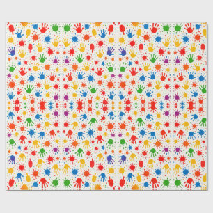 Fun Sommer inspiriert Packpapier