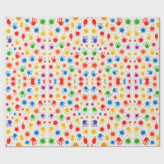 Fun Sommer inspiriert Packpapier (Flach)