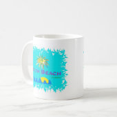 Fun South Beach, Florida Kaffeetasse (Vorderseite Links)