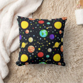 Fun Space Pattern Kissen (Decke)