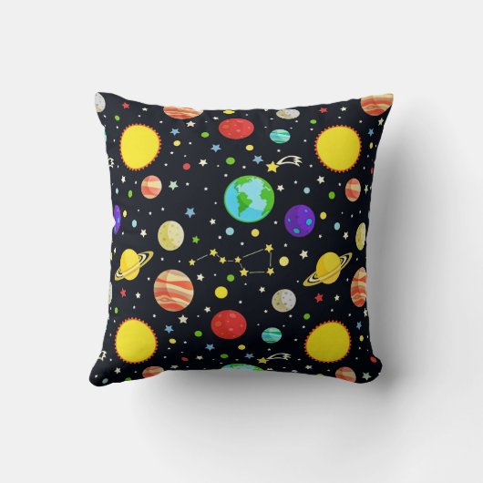Fun Space Pattern Kissen (Rückseite)