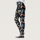Fun Spaß Comic Cartoon Runners mit Schuhen Leggings (Links)