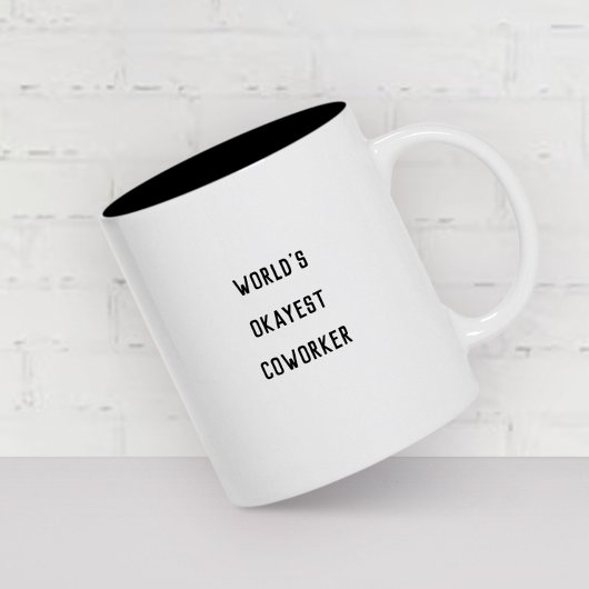 Fun Spaß Welts beste Arbeiter-Moderne Tasse