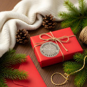 Fun Special Delivery No Peeking Kraft Papier Paket Runder Aufkleber