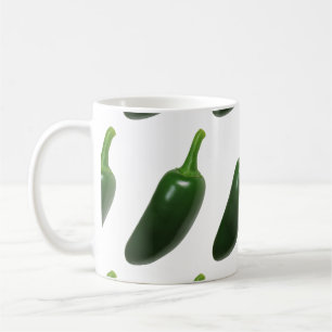 Fun & Spicy Jalapeno Pepper Kaffeetasse
