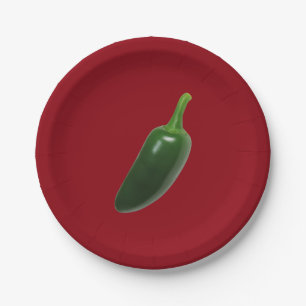 Fun & Spicy Jalapeno Pepper Pappteller
