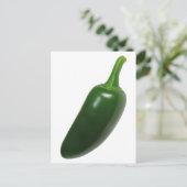 Fun & Spicy Jalapeno Pepper Postkarte (Stehend Vorderseite)