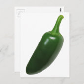 Fun & Spicy Jalapeno Pepper Postkarte (Vorne/Hinten)