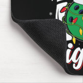 Fun Splits in Giggles Bowling Player Weihnachtssch Mousepad (Ecke)