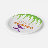 Fun Spooky Halloween Kindergeburtstag Party Pappteller (Schrägansicht)