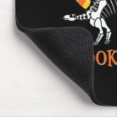 Fun Spookysaurus Candy Corn Dinosaur Halloween Tod Mousepad (Ecke)