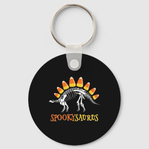 Fun Spookysaurus Candy Corn Dinosaur Halloween Tod Schlüsselanhänger