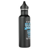 Fun Sport Coach Team Geschenk Funny Soccer Sayi Edelstahlflasche (Links)
