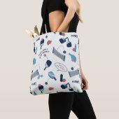 Fun Sporty Pickleball Tote Bag Tasche (Von Nahem)