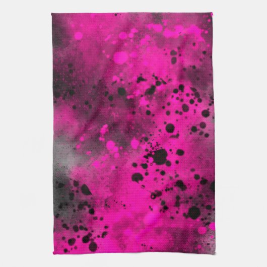 Fun Spray-Effekt Teetuch Geschirrtuch (Vertikal)