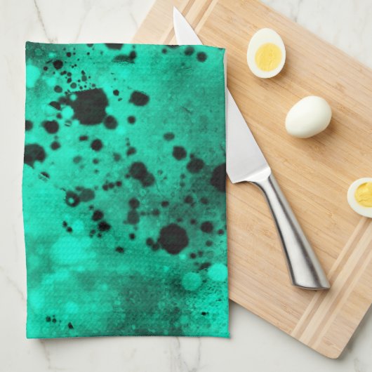 Fun Spray-Effekt Teetuch Geschirrtuch (Viertel Falte)