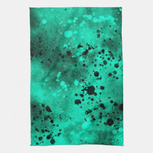 Fun Spray-Effekt Teetuch Geschirrtuch (Vertikal)