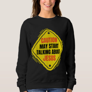 Fun Sprichwort Funny Jesus Meme Sweatshirt