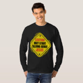 Fun Sprichwort Funny Jesus Meme T-Shirt (Vorne ganz)
