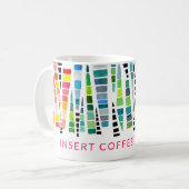 Fun Sprichwort Kaffeeliebhaber Kaffeetasse (Vorderseite Links)