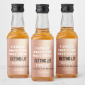 Fun Sprichwort Rose Gold Foil jedes Alter 30. Gebu Alkoholflaschenetikett (Flaschen)