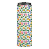 Fun Spring Floral Muster Thermosbecher (Rückseite)
