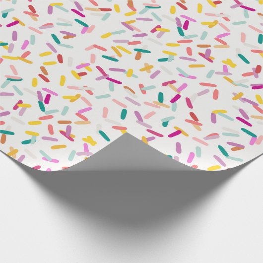Fun Sprinkles Geschenkpapier (Ecke)