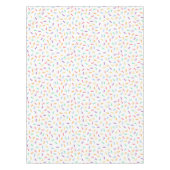 Fun Sprinkles Party geflieste Tischdecke (Vorderseite)