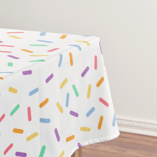 Fun Sprinkles Party geflieste Tischdecke (Beispiel)