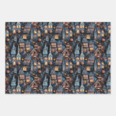 Fun Spuk House Halloween Geschenkpapier Set (Vorderseite)