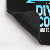 Fun Srt Coach Meme - Funny Diving Saying  Mousepad (Ecke)