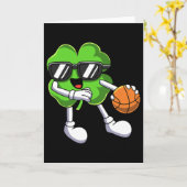Fun St Patricks Day Kleeblatt Bo Bo Karte (Gelbe Blume)